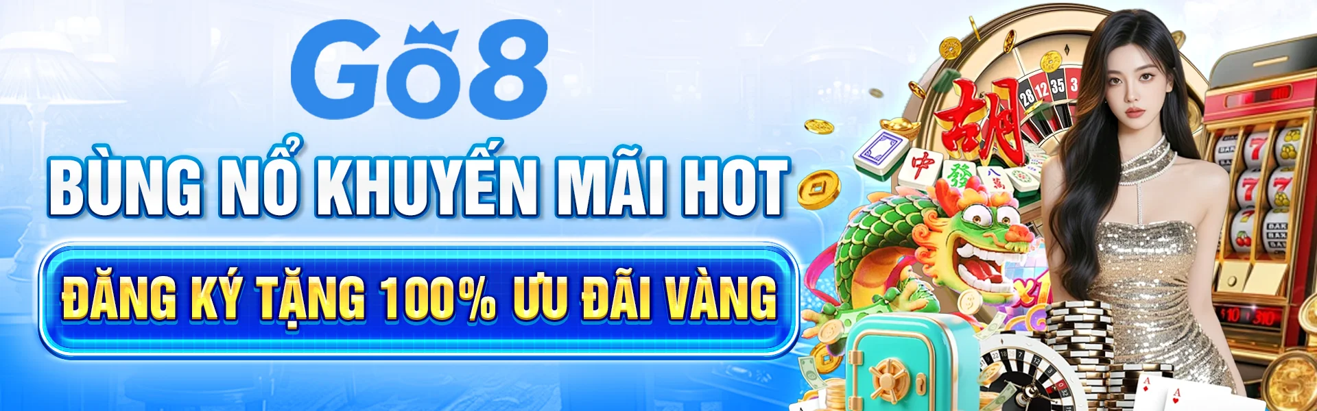 Hình giới thiệu Casino, Thể thao và Slot game trên Go8